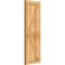 Ekena Millwork Framed Board-n-Batten Shutters w/Z-Bar, Rough Sawn Western Red Cedar, 16 1/8W x 47H, PR RBF06Z16X047RWR - alternate 3